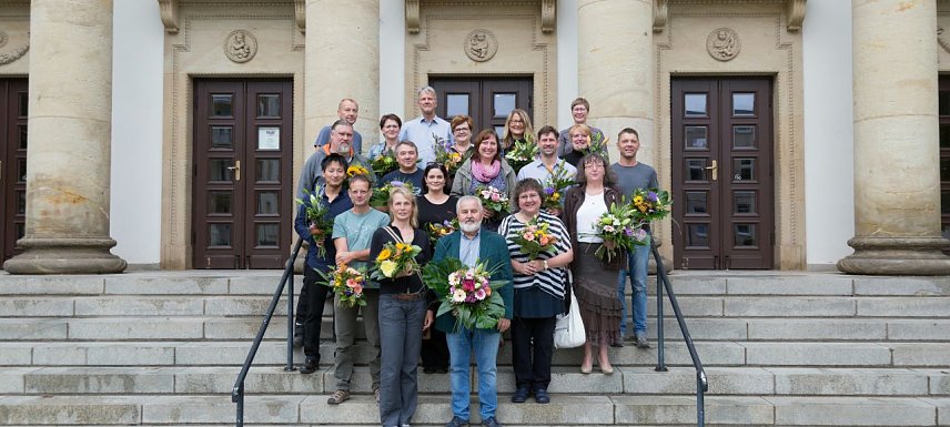 Bild: Zwanzig Jubilare z&auml;hlt die Theater Nordhausen/Loh-Orchester Sondershausen GmbH unter ihren Besch&auml;ftigten in dieser Saison
