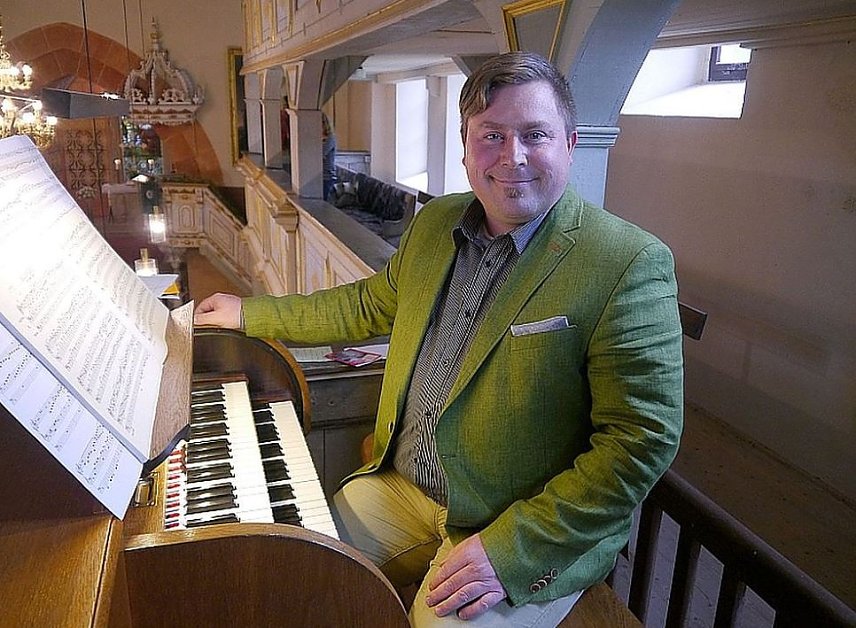 Bild: Orgelkonzert mit Kreiskantor Andreas Fau&szlig;
