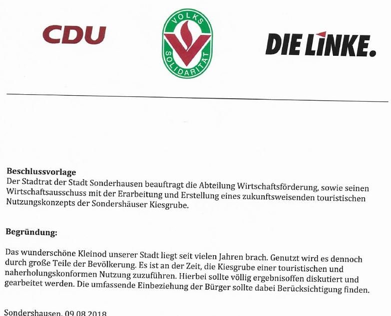Bild: Konzept f&uuml;r die Kiesgrube