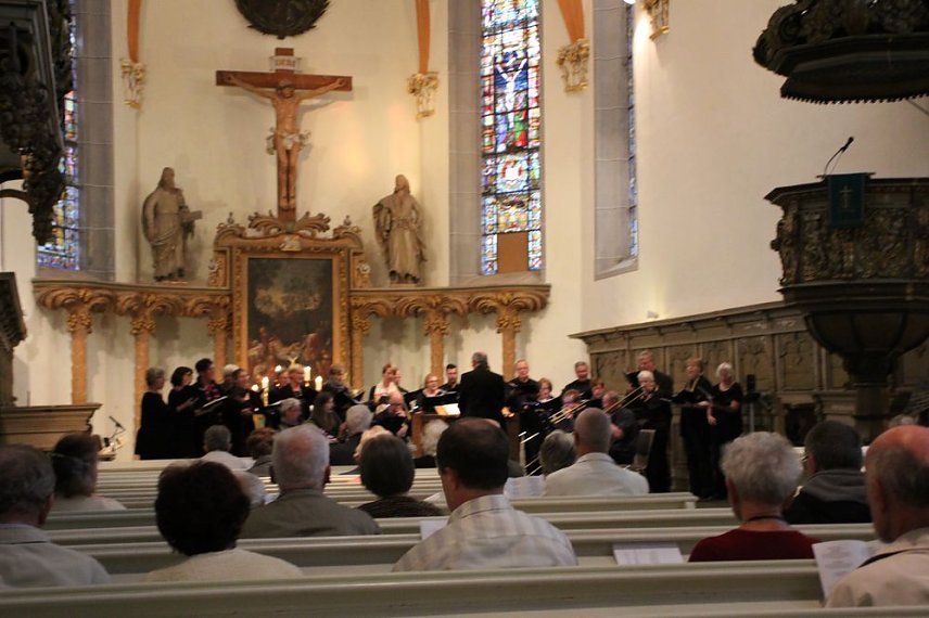 Bild: Chorkonzert in der Trinitatiskirche