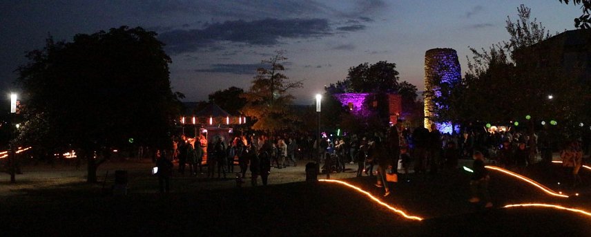 Bild: 15. Lichterfest auf dem Petersberg