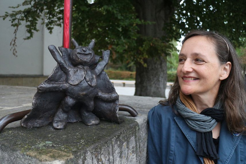 Bild: Marion Rodenwald und ihr "Dramaticus"