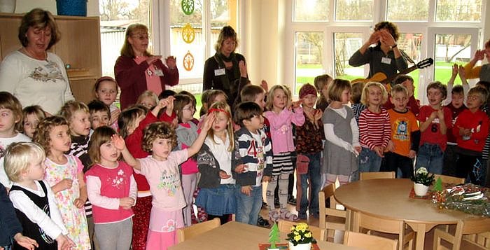 Bild: Freude bei den Kleinsten