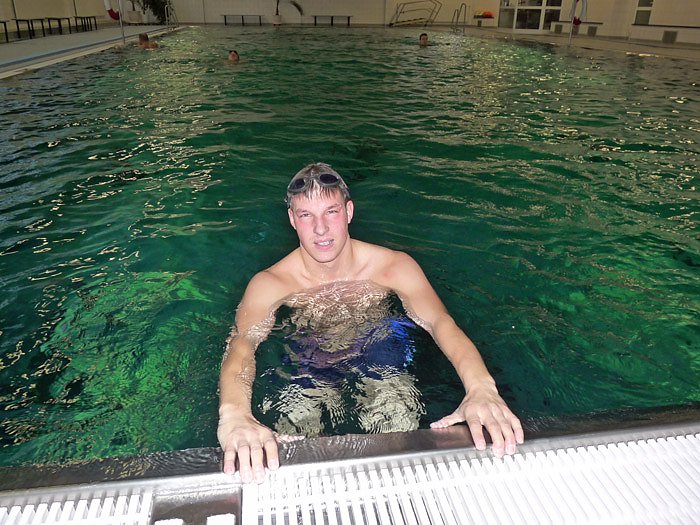 Bild: Abschluss 24-h-Schwimmen