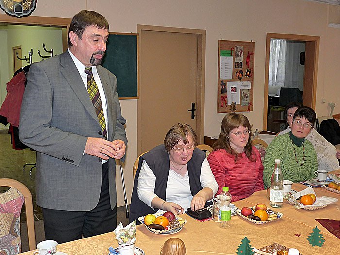 Bild: Weihnachtsfeier Behindertenverband