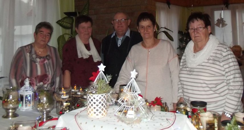 Bild: Weihnachtsfeier beim WB 4