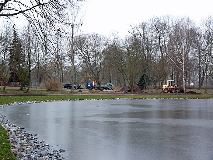 Bild: Ufersanierung Schlosspark SDH
