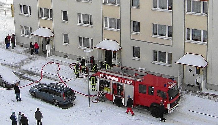 Bild: Brand in Sollstedt