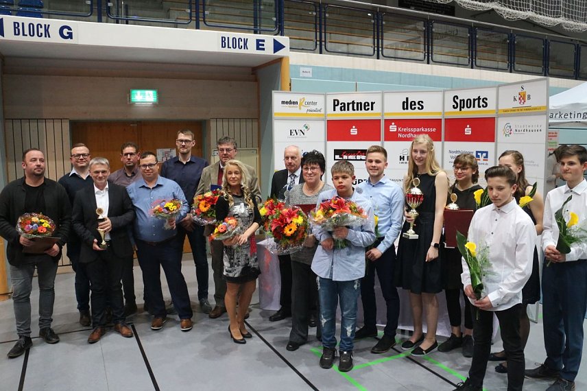 Bild: Ausgezeichnete Trainer und Organisatoren