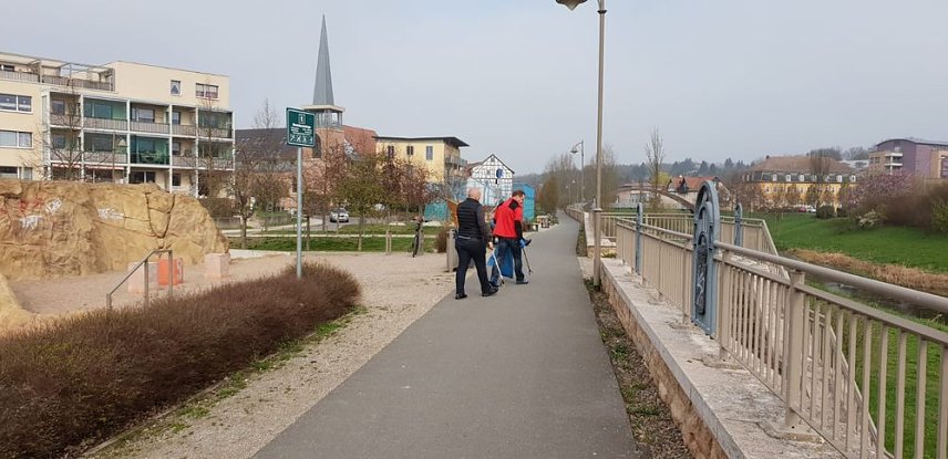 Bild: Wippertor gereinigt � Handy gefunden