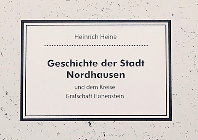 Bild: Geschichte der Stadt Nordhausen
