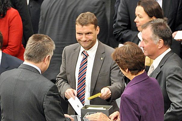 Bild: Kurth im Bundestag