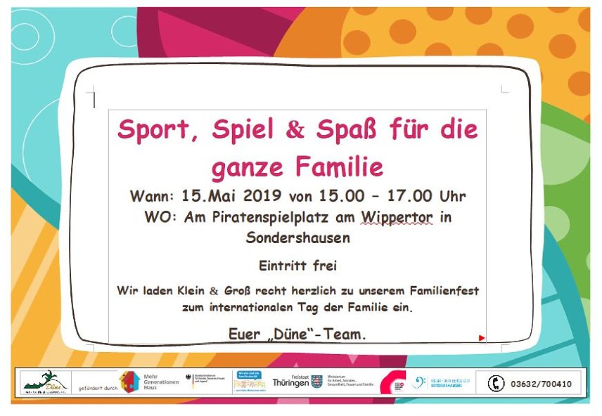 Bild: Familienfest am Wippertor