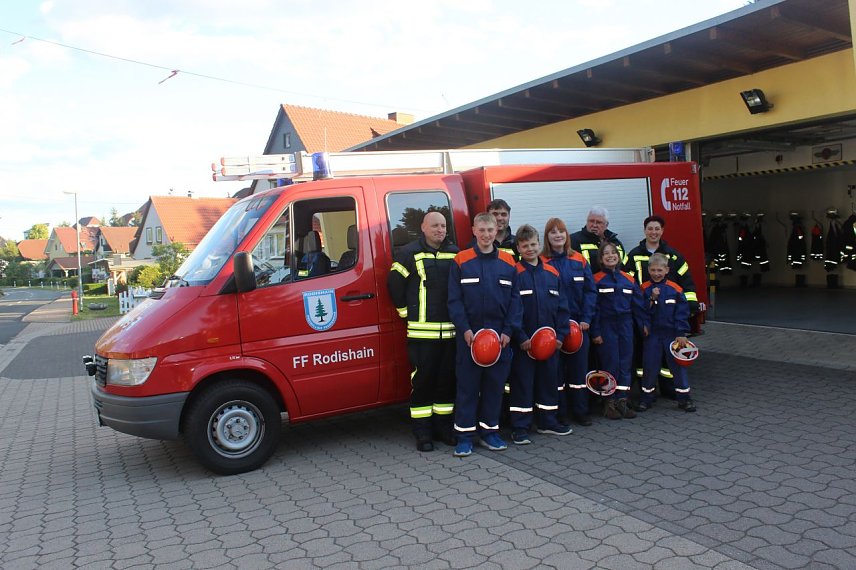 Bild: Jugendfeuerwehr Rodishain ist j&uuml;ngste Jugendfeuerwehr der Stadt Nordhausen