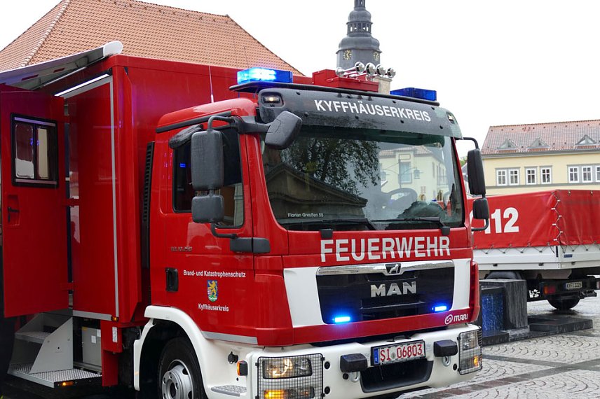 Bild: Neuer Ger&auml;tewagen f&uuml;r FFW Greu&szlig;en