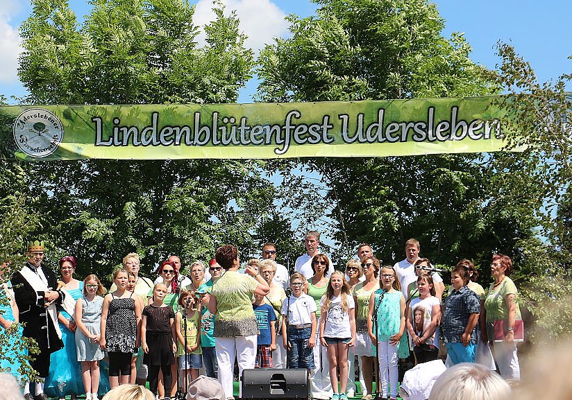 Bild: Lindenbl&uuml;tenfest in Udersleben