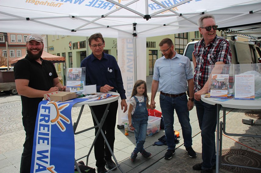 Bild: Letzte Wahlkampfaktionen