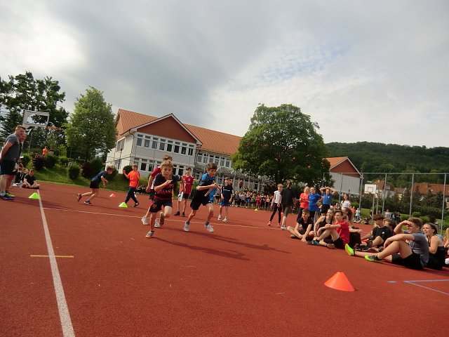 Bild: Sportfest des Schillergymnasiums Bleicherode