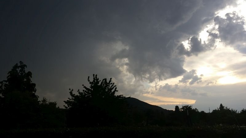 Bild: Gewitter &uuml;ber Sondershausen