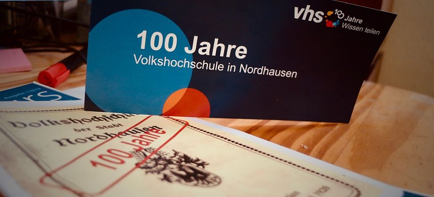 Bild: 100 Jahre Kreisvolkshochschule Nordhausen