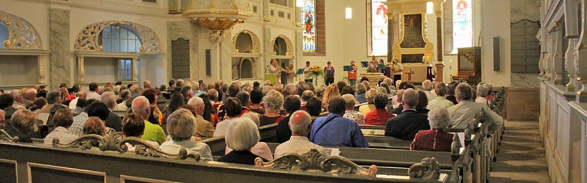 Bild: Orgelweihe in Bad Frankenhausen