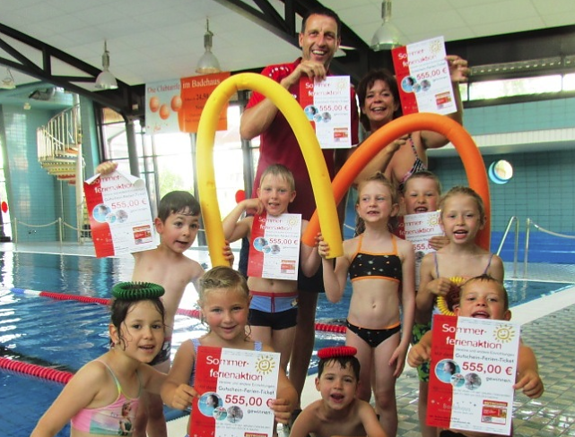 Bild: Schwimmlernkurs geschafft
