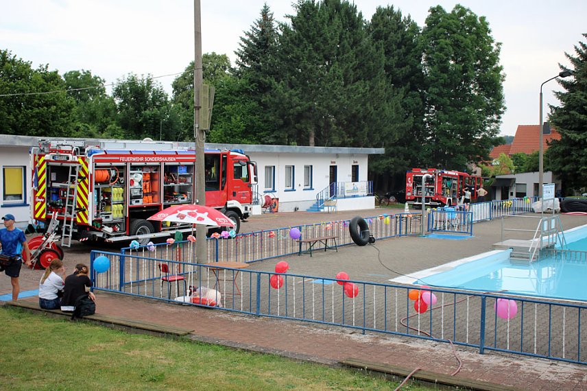 Bild: Traditionelles Schwimmbadfest der GS Franzberg