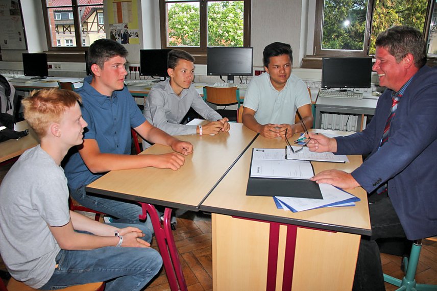 Bild: Bewerbungsmarathon im SBZ