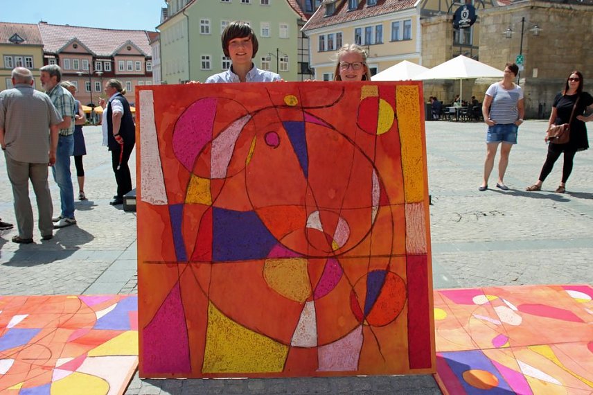 Bild: Gem&auml;lde (Puzzle) pr&auml;sentiert