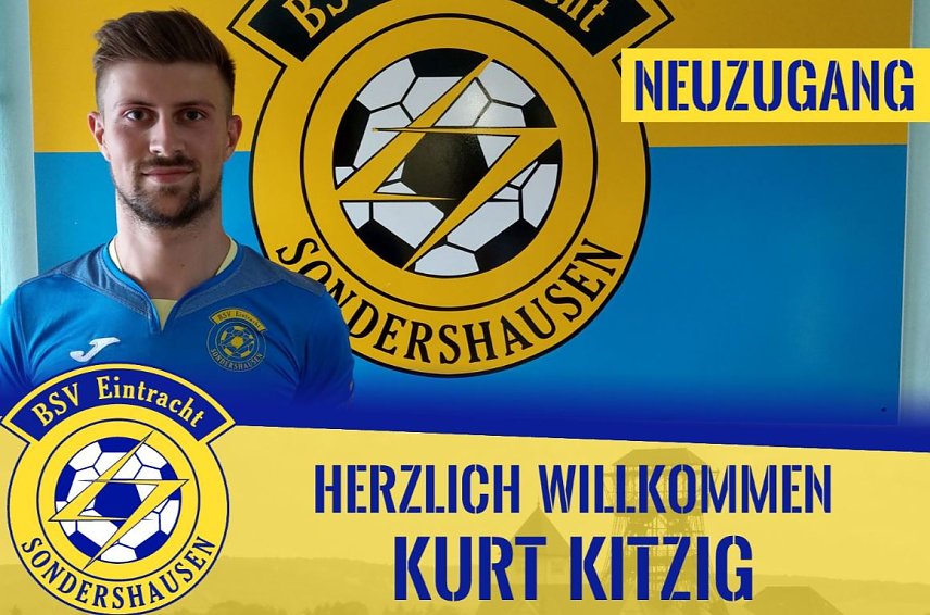 Bild: Neuzugang Kurt Kitzig vom FSV S&ouml;mmerda