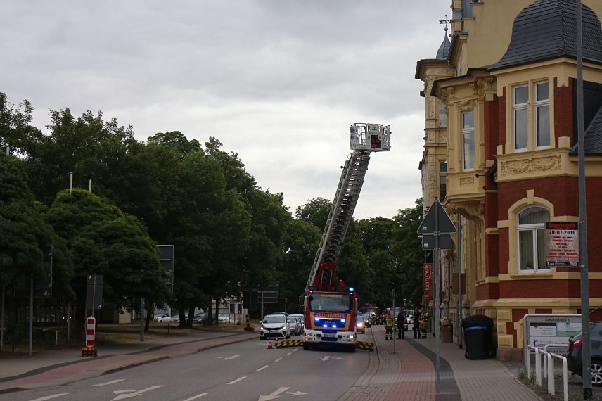 Bild: Einsatz in der Arnoldstra&szlig;e