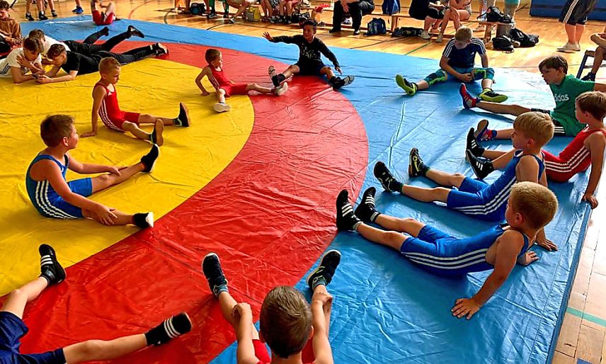 Bild: Mini-Olympics in Halle