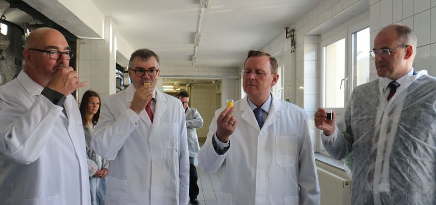Bild: Ministerpr&auml;sident Bodo Ramelow zu Besuch bei Nordbrand Nordhausen