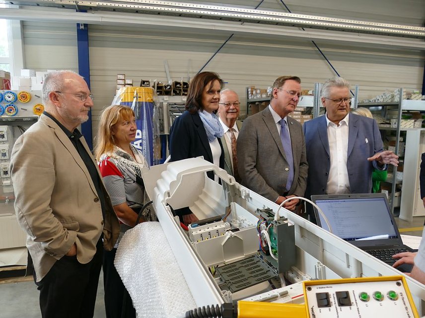 Bild: Ministerpr&auml;sident im Kyffh&auml;userkreis