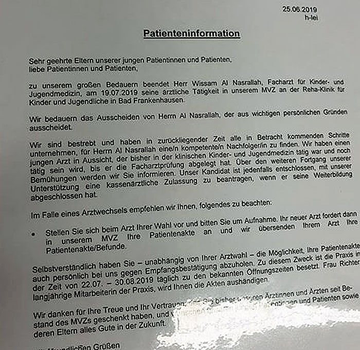 Bild: Erste Reaktion