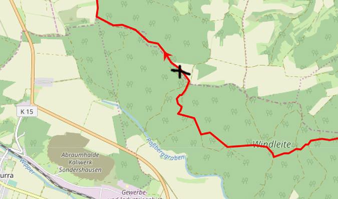Bild: Geschichte vergammelt im Wald