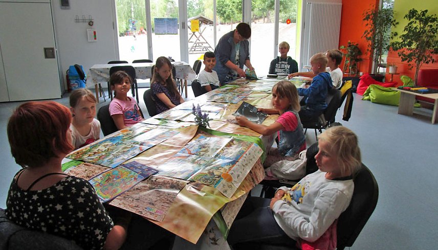 Bild: Im Freizeitzentrum Artern gelesen