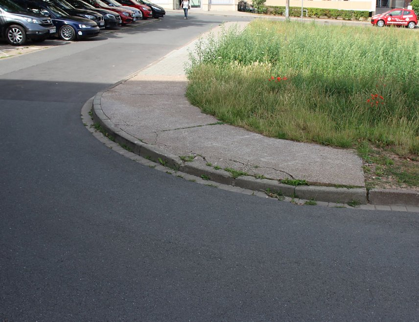 Bild: Verkehrsberuhigte Zone gefordert