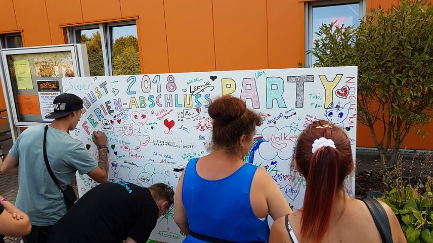 Bild: Sommerferienabschlussparty in Sondershausen