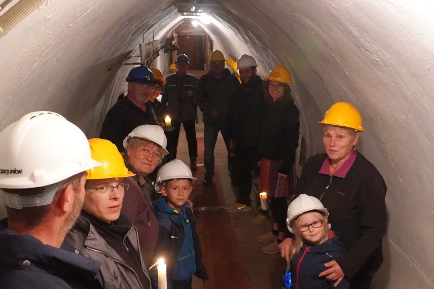 Bild: Mitternachtsbefahrung in der Langen Wand