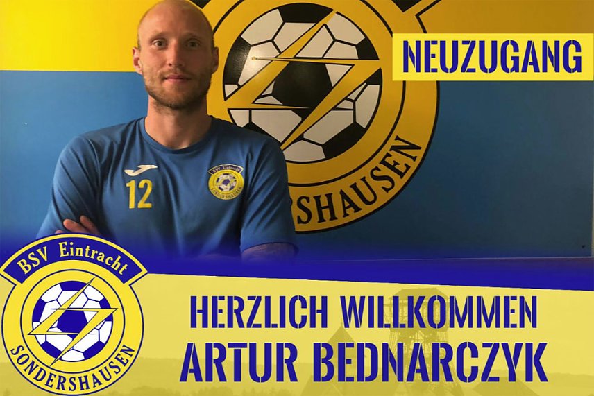 Bild: Abwehrspieler Artur Bednarczyk n&auml;chster Neuzugang