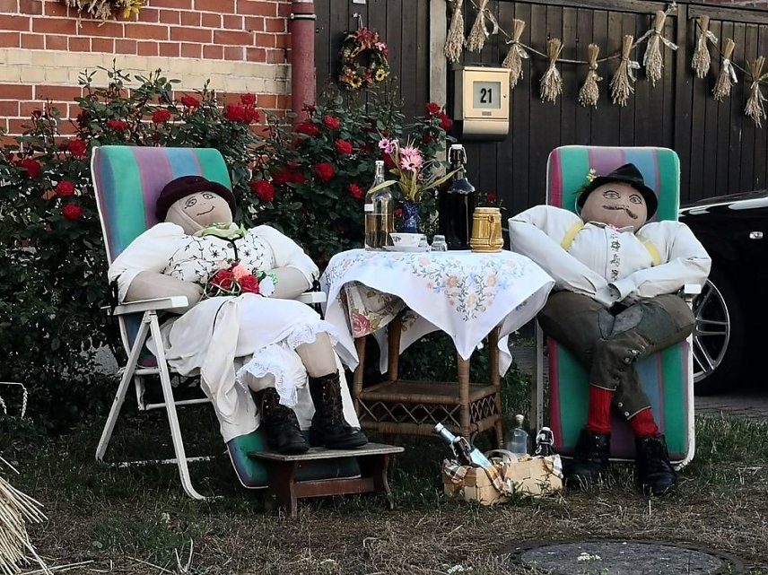 Bild: Gro&szlig;es Heimat-, Ernte und Dreschfest in Obertopfstedt