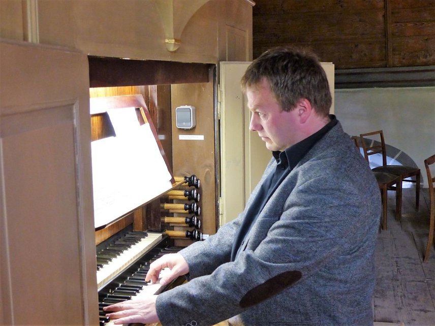 Bild: Organist Bernhardt Bardt wird in Ellrich an drei Orgeln in drei Kirchen spielen