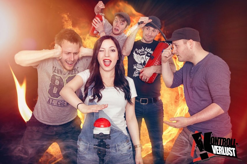 Bild: F&uuml;r die richtige Stimmung zum 16. Nordh&auml;user Lichterfest soll die Band "Kontrollverlust" sorgen