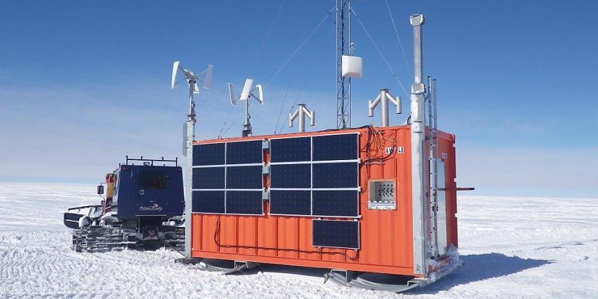 Bild: In der Antarktis leistet das Produkt von Promekon aus Petersdorf f&uuml;r Forschungen gute Arbeit