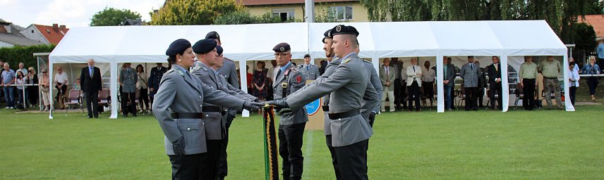Bild: Feierliche Vereidigung in Berka