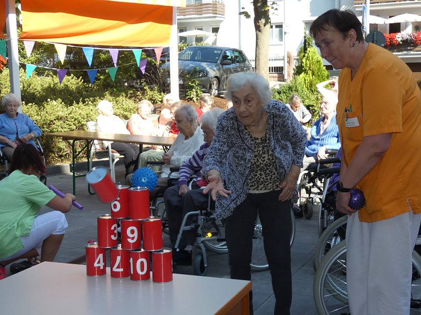 Bild: Sportfest in AWO-Seniorenresidenz