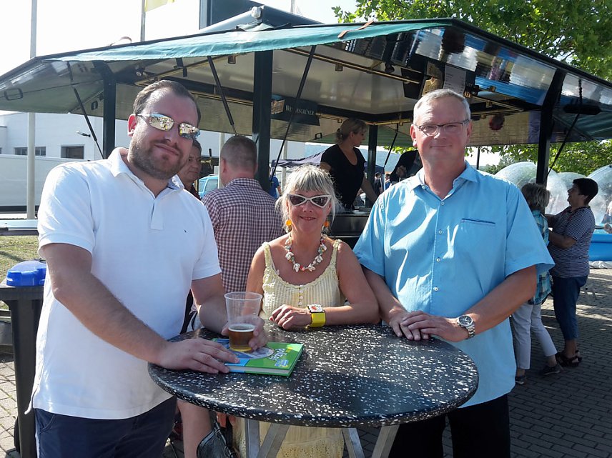 Bild: Gelungenes Gewerbegebietsfest