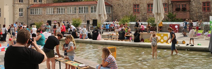 Bild: 1. Friedensfest und 11. Treppenk&auml;ferfest in Nordhausen
