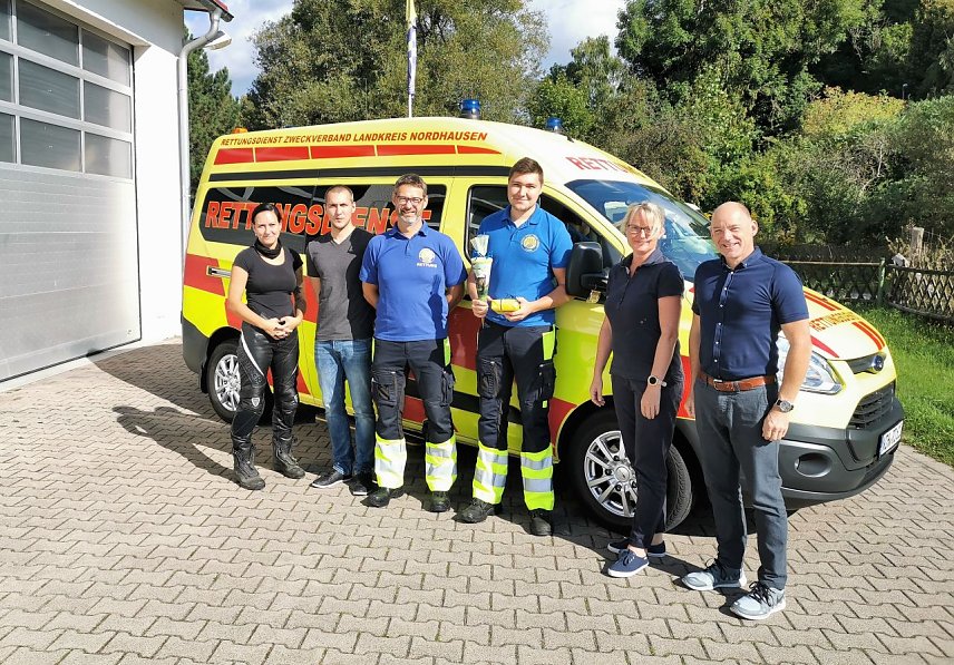 Bild: Verst&auml;rkung f&uuml;r  den Rettungsdienst Ellrich